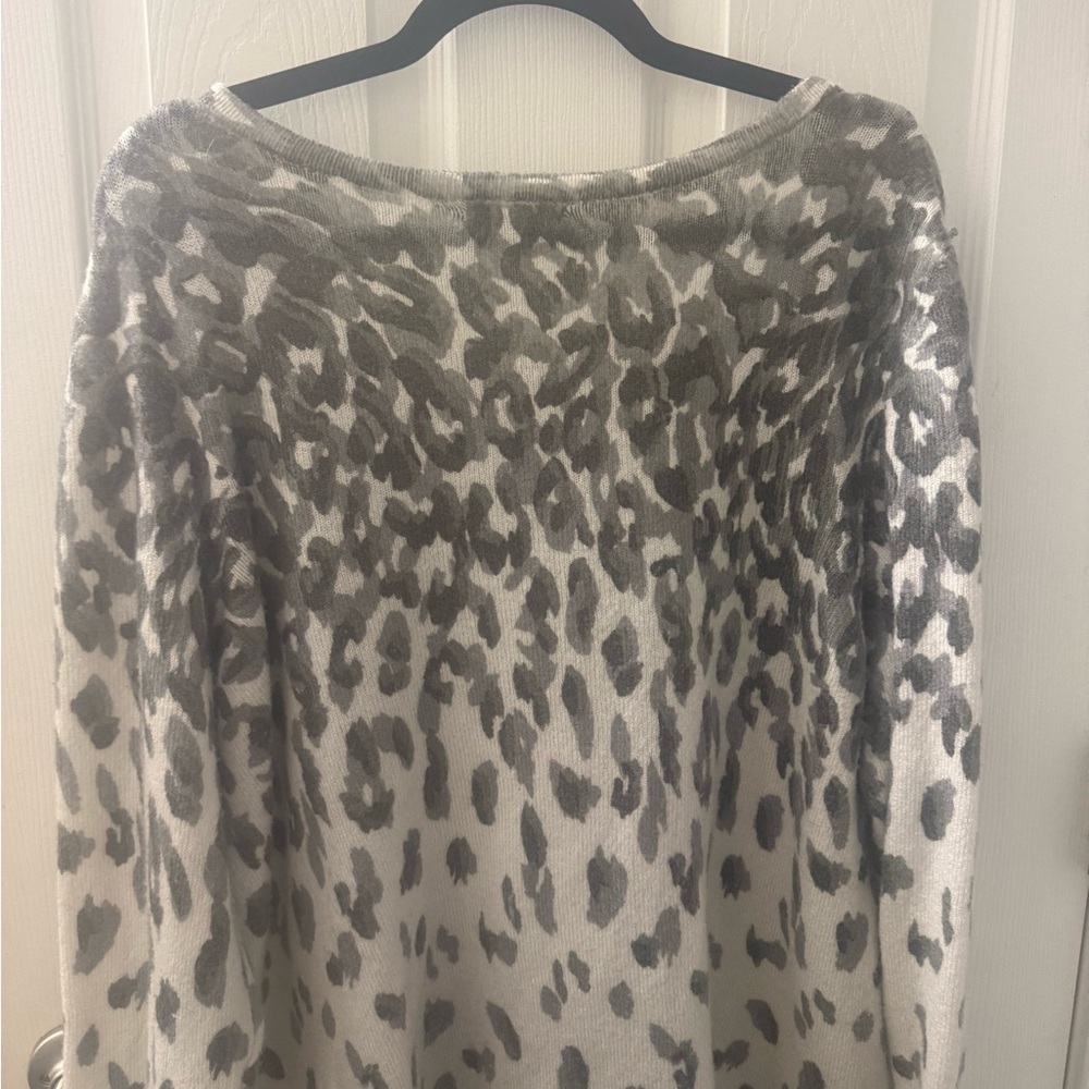 Croft & Barrow Animal Print Pullover Sweater Women’s Plus Size XXL - Picture 7 of 11